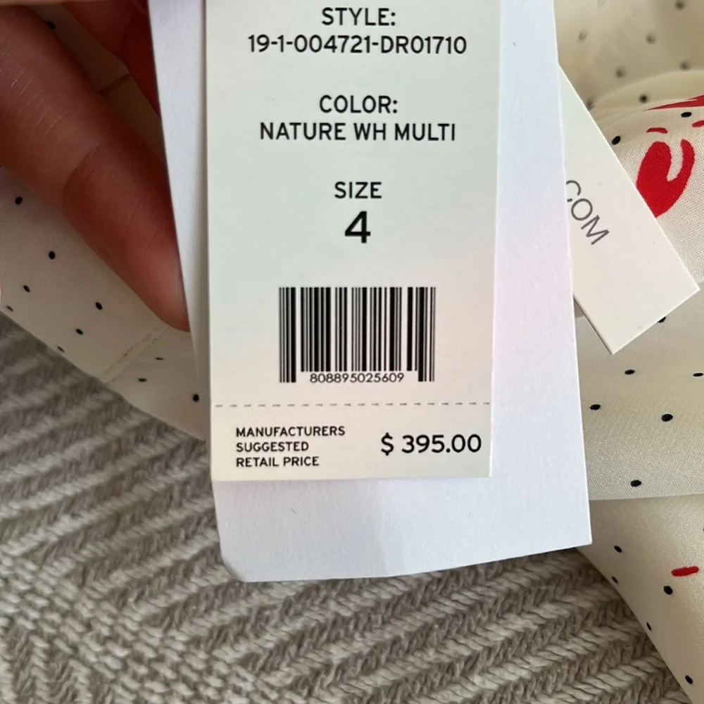 Equipment long sleeve printed silk dress - 4 - Picture 4 of 4